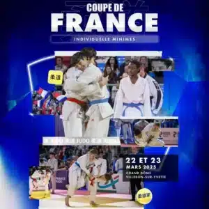 Affiche Coupe de France Individuelle - Minimes 2025