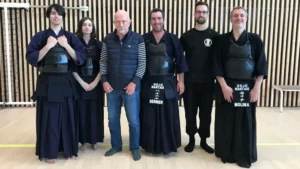 Photo championnats de France honneur et stage de Brest de kendo