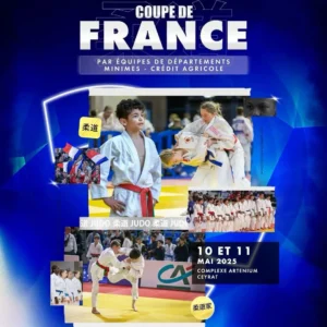 Affiche Coupe de France par Equipes de Départements - Minimes