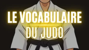 Illustration le vocabulaire au judo