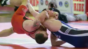 Photo combat grappling