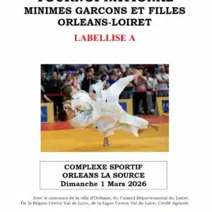 Affiche Tournoi Label A Minimes d’Orléans 2026