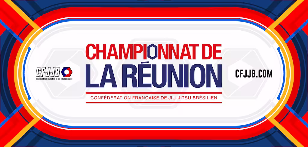 Affiche Championnat de la Réunion CFJJB 2026