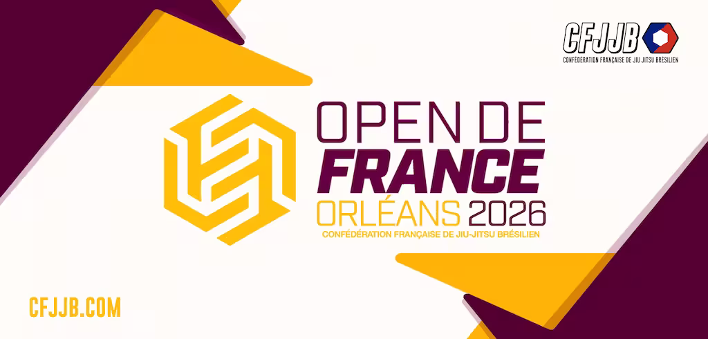 Affiche Open de France Orléans CFJJB 2026