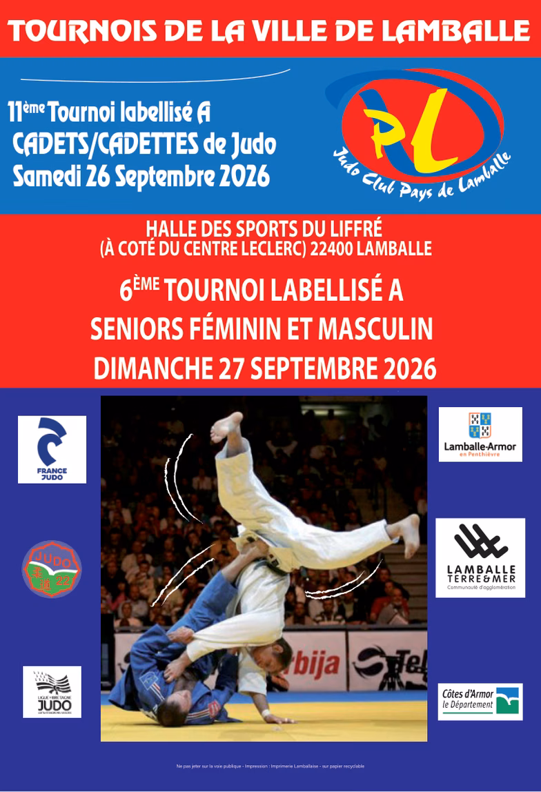 Tournoi Label A Seniors de Lamballe 2026