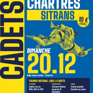 Affiche Cd 28 : Tournoi National Cadets Label A de Chartres (28) 2026