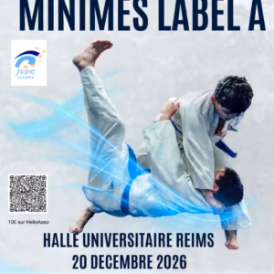 Affiche Grand Prix Mizuno Minimes de la Marne Label A 2026