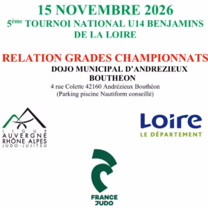 Affiche National Benjamins Andrézieux 2026