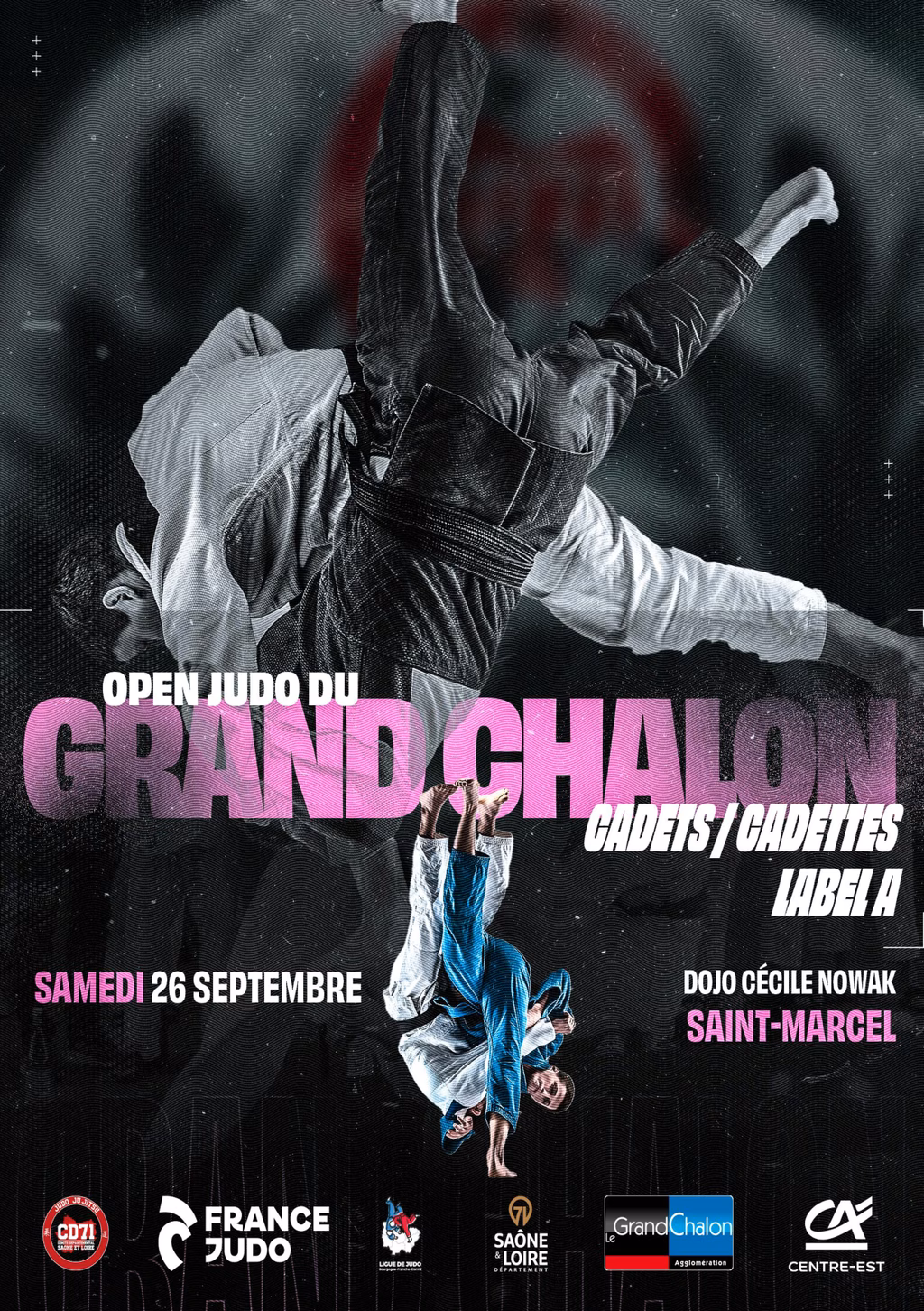 Affiche Open du Grand Chalon Label A Cadets 2026