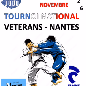 Affiche Tournoi National Label A Veterans M&F de Nantes 2026