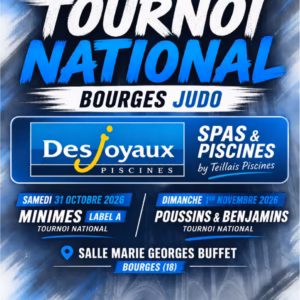 Tournoi National Poussin et Benjamins de Bourges 2026