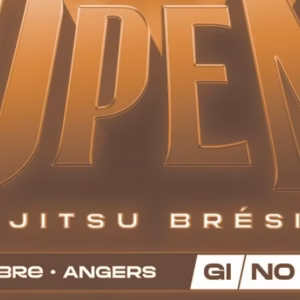 Affiche Open JJB d'Angers 2026