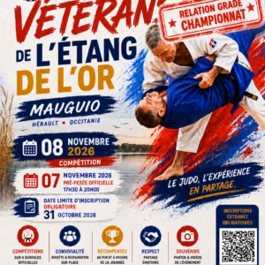 Affiche Open Vétéran de L'Etang de L'Or Mauguio 2026