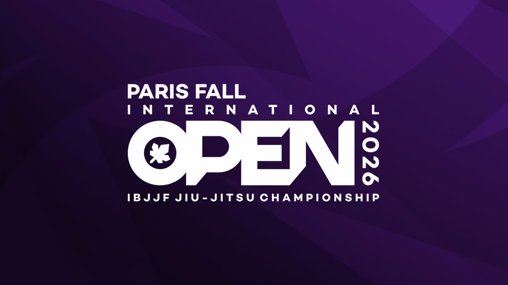 Affiche Paris Fall International Open IBJJF 2026 2026